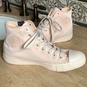Pale pink converse- Free People exclusive